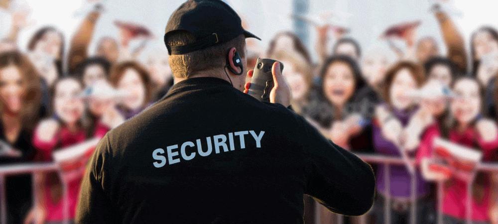 Trained Security Personnel and Staff